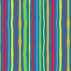 colorful wavy stripe pattern