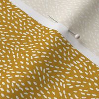 Gold with white specks - Mix and match print