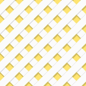 Lemon Yellow DIAGONAL TRELLIS copy