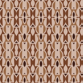 Game of cards in earth tones