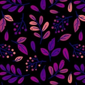 Neon Purple Forest 