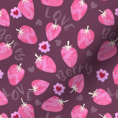 Berry Love Hearts