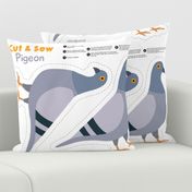 Pigeon Cut and Sew Toy