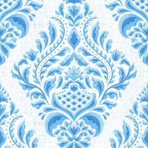 Marcella Sky Damask