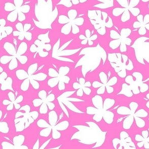 Tropical Floral Pink Small