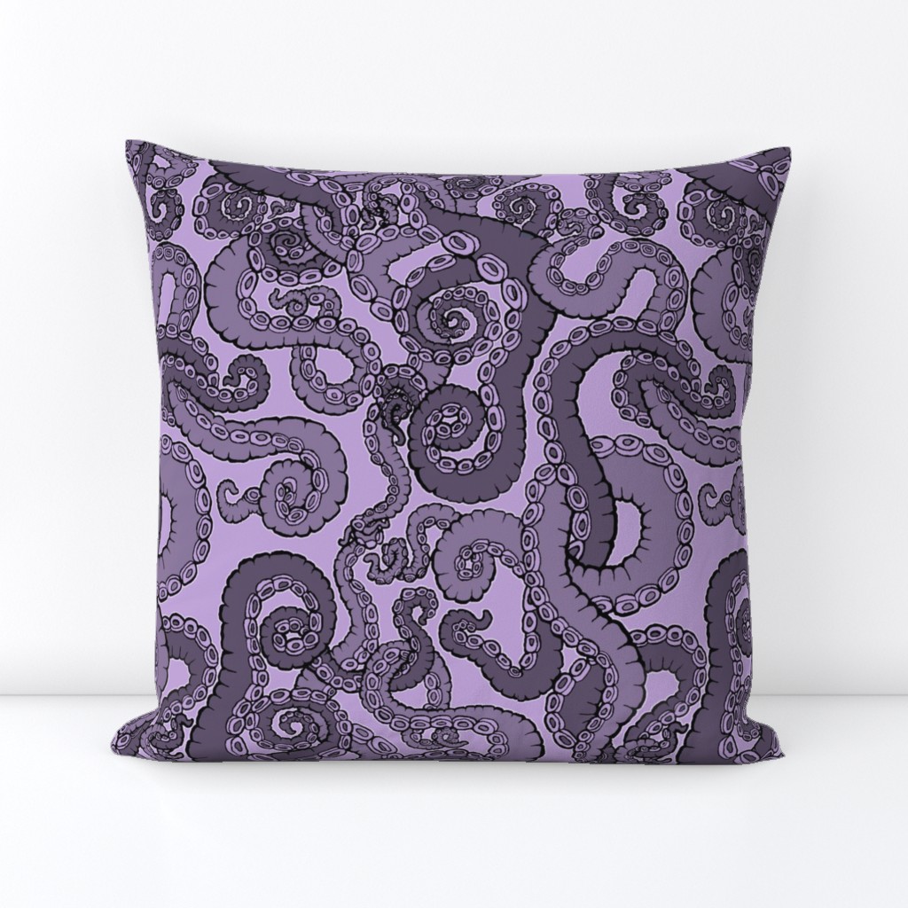 (M) Tentacoli! Lavender 12x16 Medium Scale Tentacle Octopus Tentacles by LeonardosCompass 14206592
