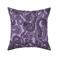 (M) Tentacoli! Lavender 12x16 Medium Scale Tentacle Octopus Tentacles by LeonardosCompass 14206592