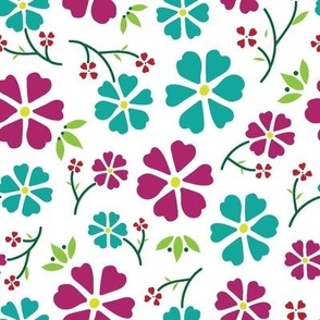 Bloom (Meridian) main print floral design