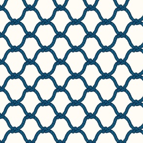 Fishnets Fishing Fabric, Wallpaper and Home Decor