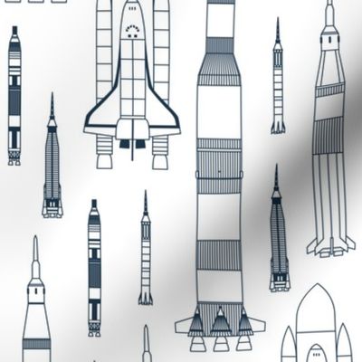 Rocket Plans (White)