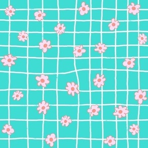 Groovy Floral Grid