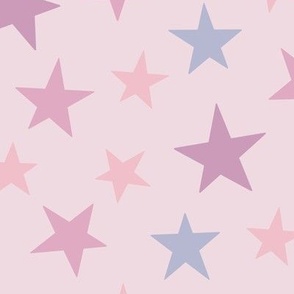 Cute Purple Stars