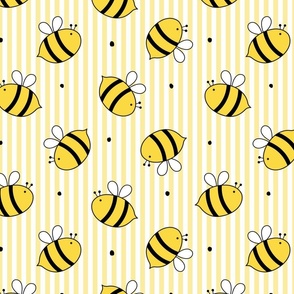 Yellow Bee Stripes