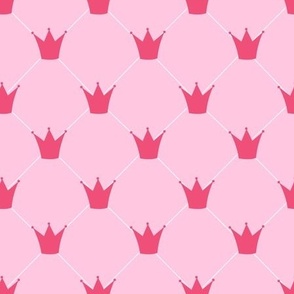 Luxury Princess Crowns in Pink