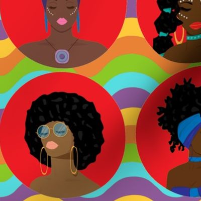 African American Girls Natural Hair Diversity