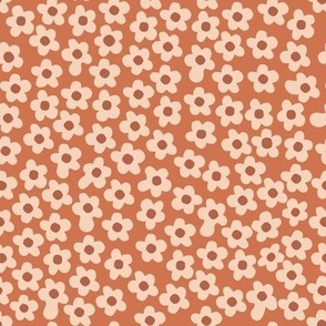 Little flowers - Terracotta