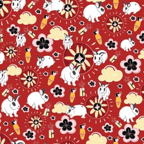 Year of the rabbit / mommam bunny Pattern