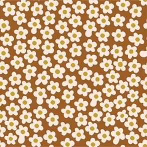 Caramel little flowers