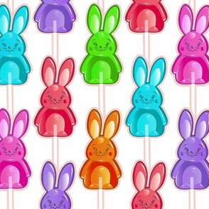 bunny candy lollipops