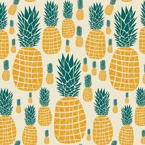 Pineapple Crush - Kitchen Wallpaper and Decor