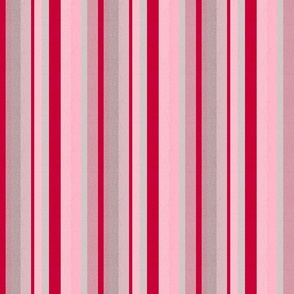 Memphis Ignite stripes with crackle overlay Viva magenta, raspberry, salmon pink