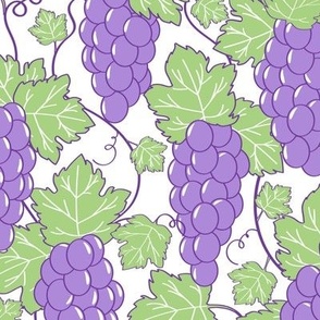 purple grapes 