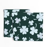 Emerald Green Shamrock St Patricks Day - Large Scale