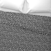 flower blossoms black and white inversed LG - valentines day collection