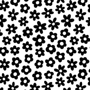 flower blossoms black and white LG - valentines day collection