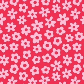 flower blossoms pastel pink and red LG - valentines day collection