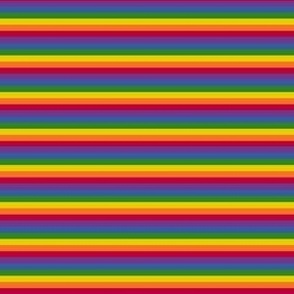 tiny scale rainbow stripe