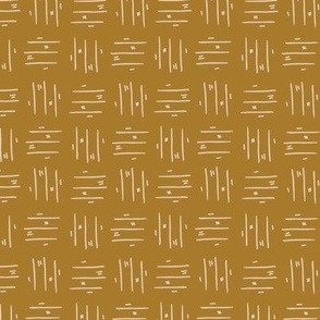 Woven Mustard