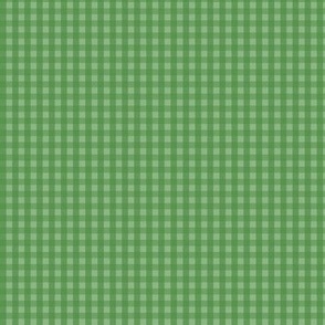 tiny gingham green on green - st patricks day collection