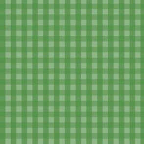 gingham green on green LG - st patricks day collection