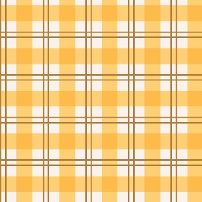 Yellow Plaid Check