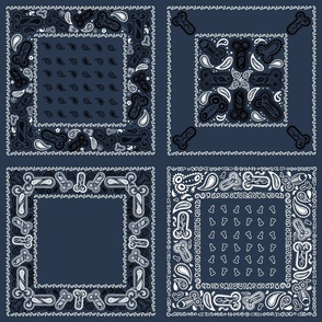 Gay Hanky - Navy