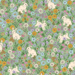 Year of the rabbit - A bunnies garden of dreams