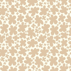 matisse, brown, beige, neutral hues, bubbles, florals, abstract, cream, cute pattern,  neutral palette