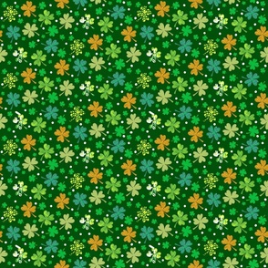 clover all around seamless pattern
