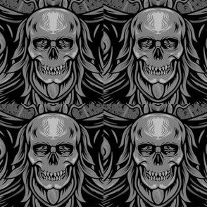Gray Skulls
