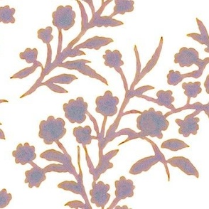 Shadow Floral Rust