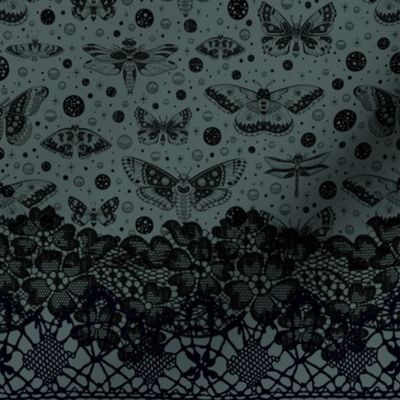 Grim Goth moth lace for 