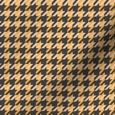 houndstooth yellow/slate