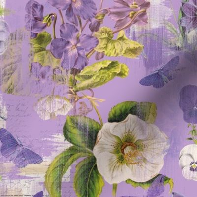 Gardenia : Purple Botanical Light