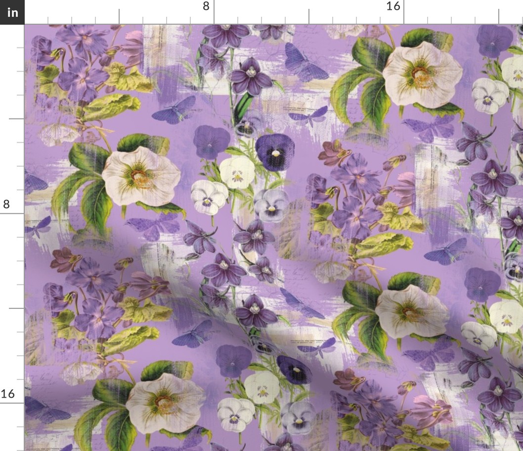 Gardenia : Purple Botanical Light