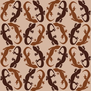 Earth Tone Geckoes MEDIUM