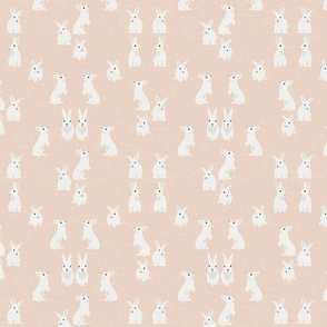 White Bunnies Pale Pink_Iveta Abolina