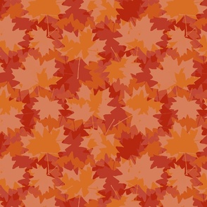 maple-leaves_coral_red_orange
