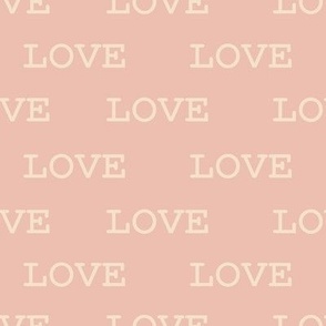 BKRD Sweet Valentine Love 8x8 dusty pink