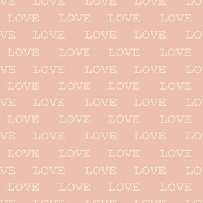 BKRD Sweet Valentine Love 4x4 dusty pink 
